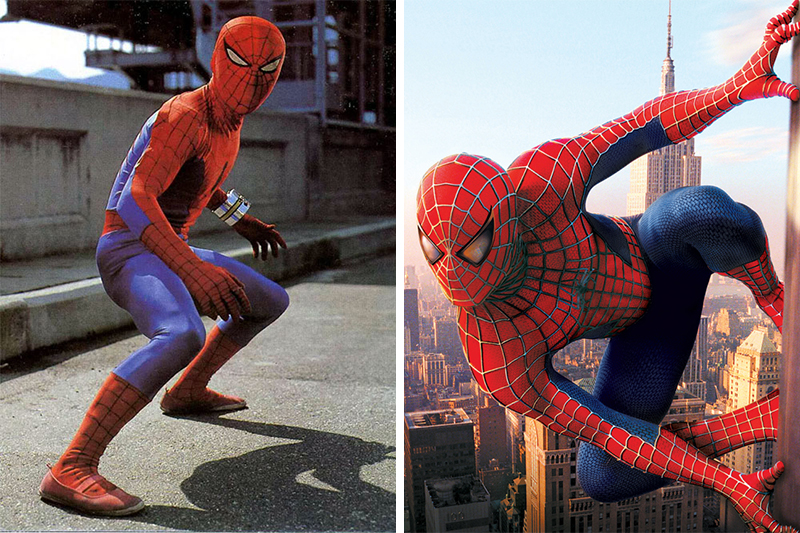 superheroes antes y ahora (7)