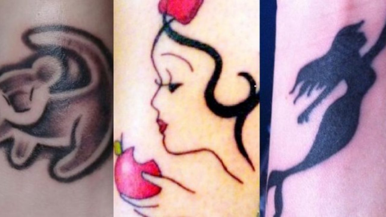 Tatuajes inspirados en los personajes de Disney